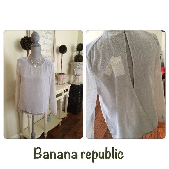 New - BR chiffon top - Picture 1 of 4